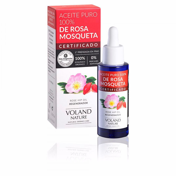 Aceite puro 100% de rose de moqueta Rose hip oil regenarador Voland Nature