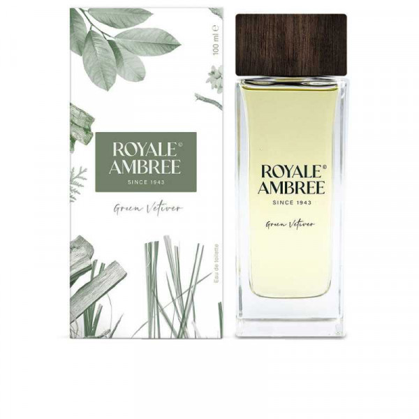 Royale Ambree Green Vétiver Legrain