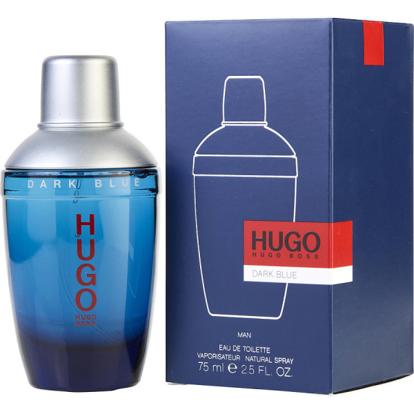 Eau De Toilette Spray Dark Blue de Hugo Boss en 75 ML pour homme