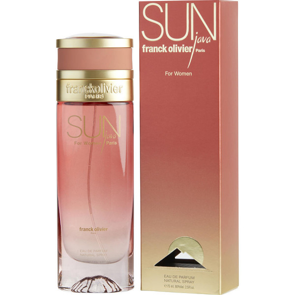 Sun java pour femme - franck olivier eau de parfum spray 75 ml