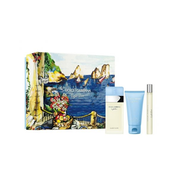 Light blue pour femme - dolce & gabbana coffret cadeau 100 ml