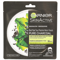 Skinactive black mask tissu pure charcoal