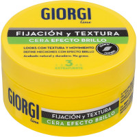 Fijacion y textura cera effecto brillo