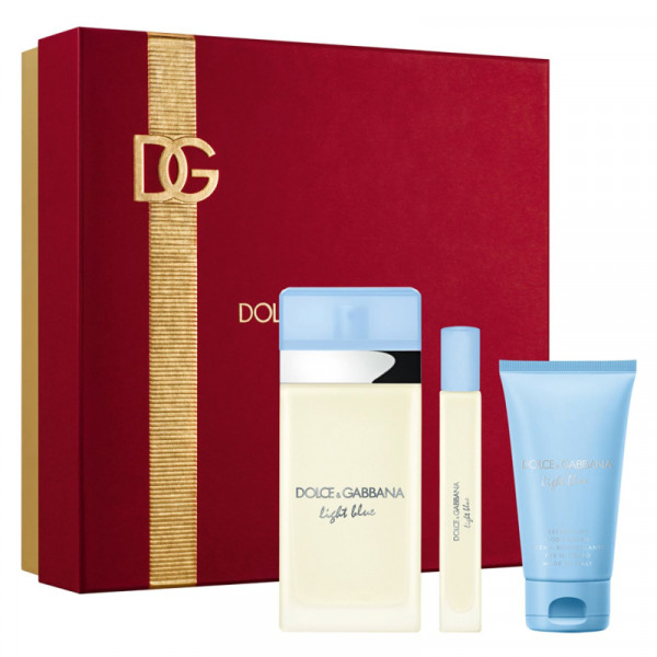 Light blue pour femme - dolce & gabbana coffret cadeau 110 ml